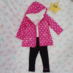 DKNY - Coat, Top, and legging set for baby girl